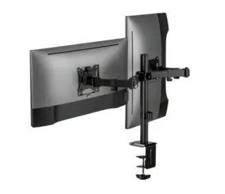 [934602] Soporte de Escritorio Acteck Para 2 Monitores Enforce Zone SM490 Soporte VESA de 75x75 100x100