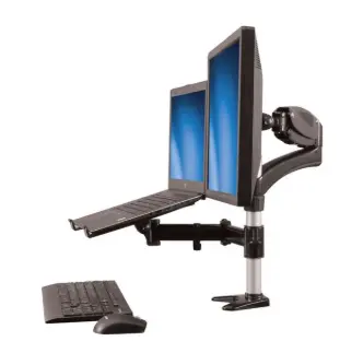 [UNONB] Soporte Startech Brazo para un Monitor - Base para Laptop con Ajuste de Altura de un Toque Modelo ARMUNONB