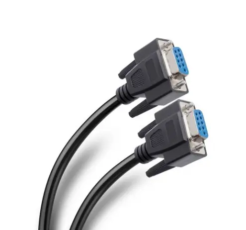 [1404] CABLE MANHATTAN NULL MODEM DB9 H-H 1.8M 7C