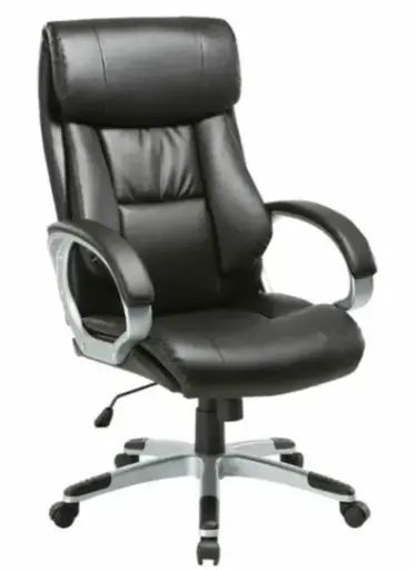 [1064] Silla Ejecutiva Milan Vinipiel Negro